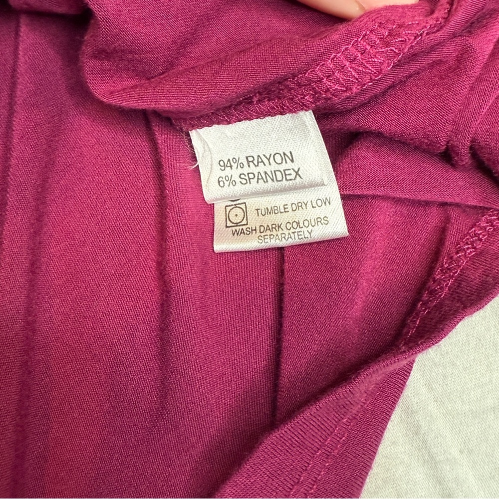 Milk Nursingwear Pink Purple Lace Long Sleeve Nursing Top Medium Romantic - Picture 5 of 5